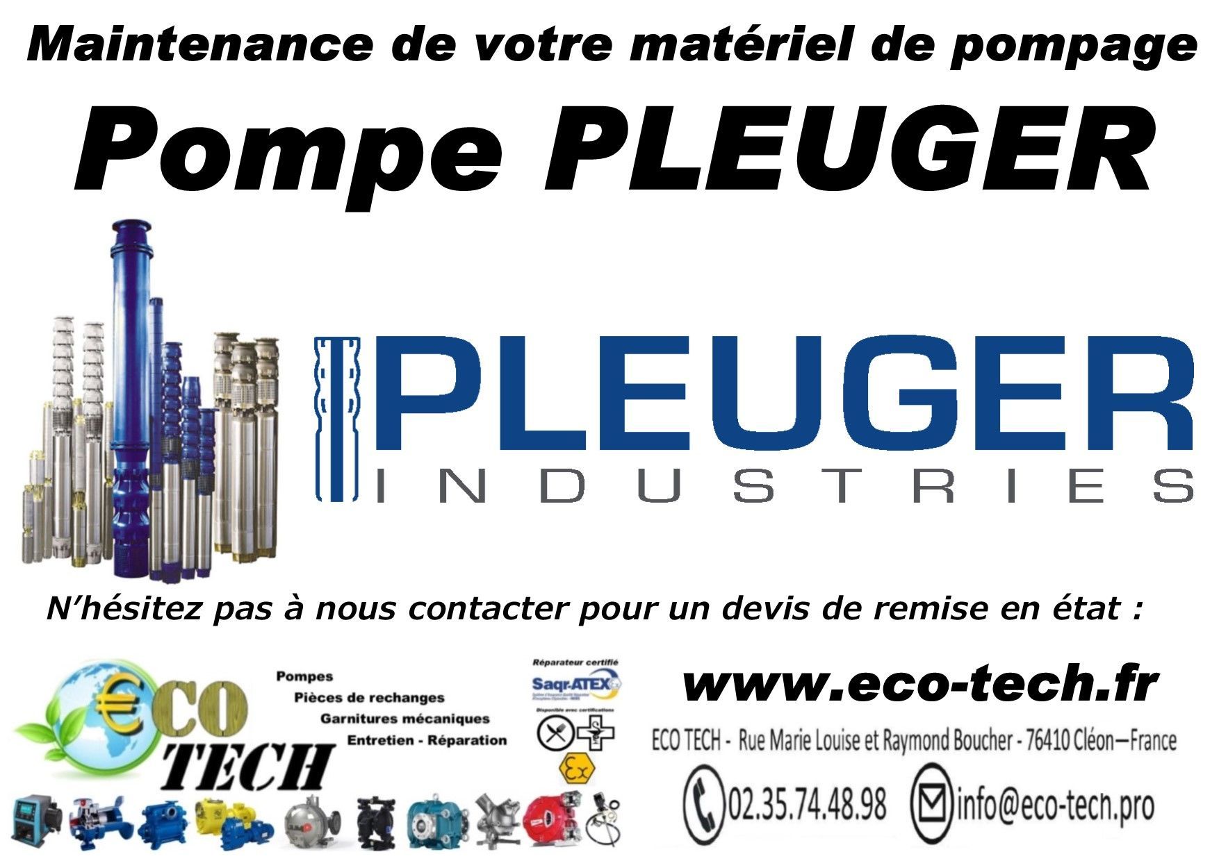 Pompe pour puits profond - pompe centrifuge immergée_1