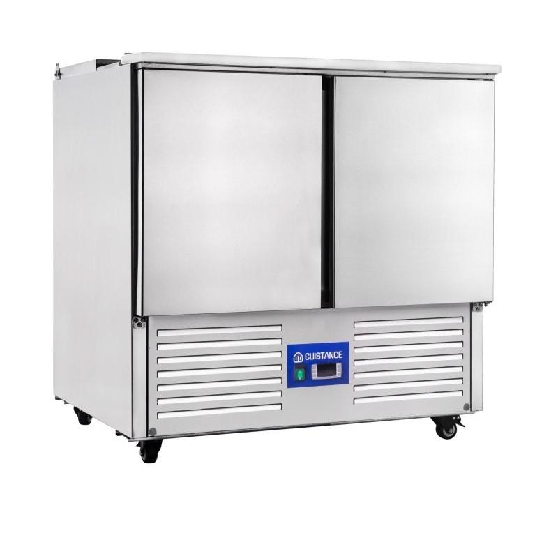 Saladette réfrigérée GN1/1 positive 2 portes 257L CUISTANCE_1