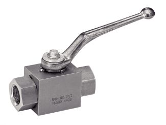 Vanne 2 voies motorisée F/F - vérin pneumatique aluminium - haute pression - filetage Gaz ou NPT_1