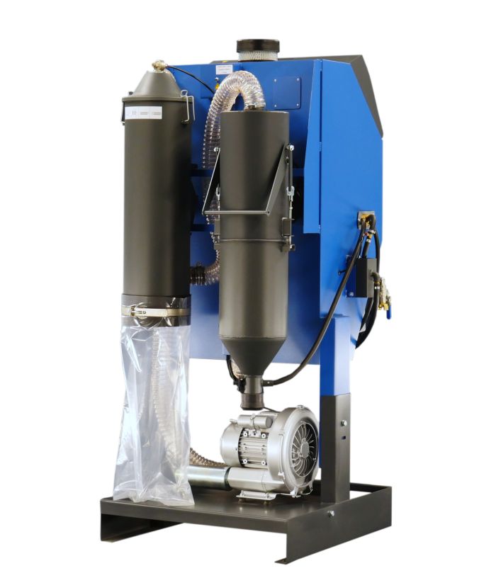 Cabine de sablage à dépression Gamme PRO DS 600 - ARENA - compacte pour petites pièces - buse en carbure de tungstène_1