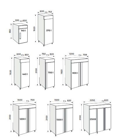 Enceinte thermostatique et climatique T370B - Volume de 130L à 1830L - Température de -25 à 70°C_1