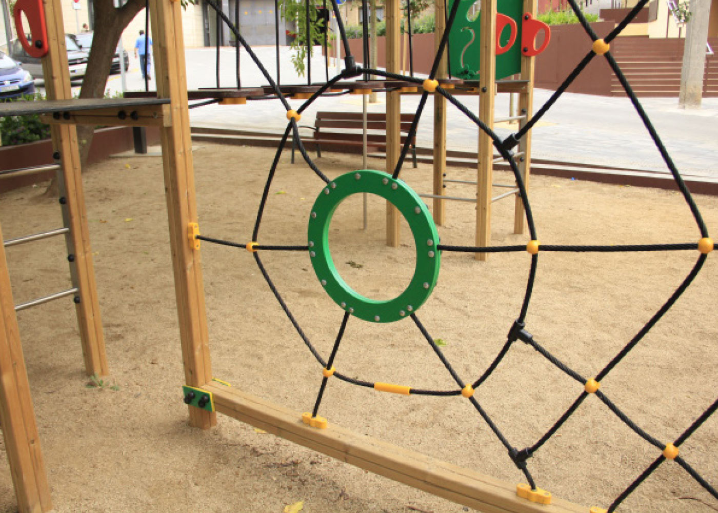 Structure de jeu en bois Euria JEK03 - Collection KLASIK - matériaux durables et conformes EN1176-1:2017_1