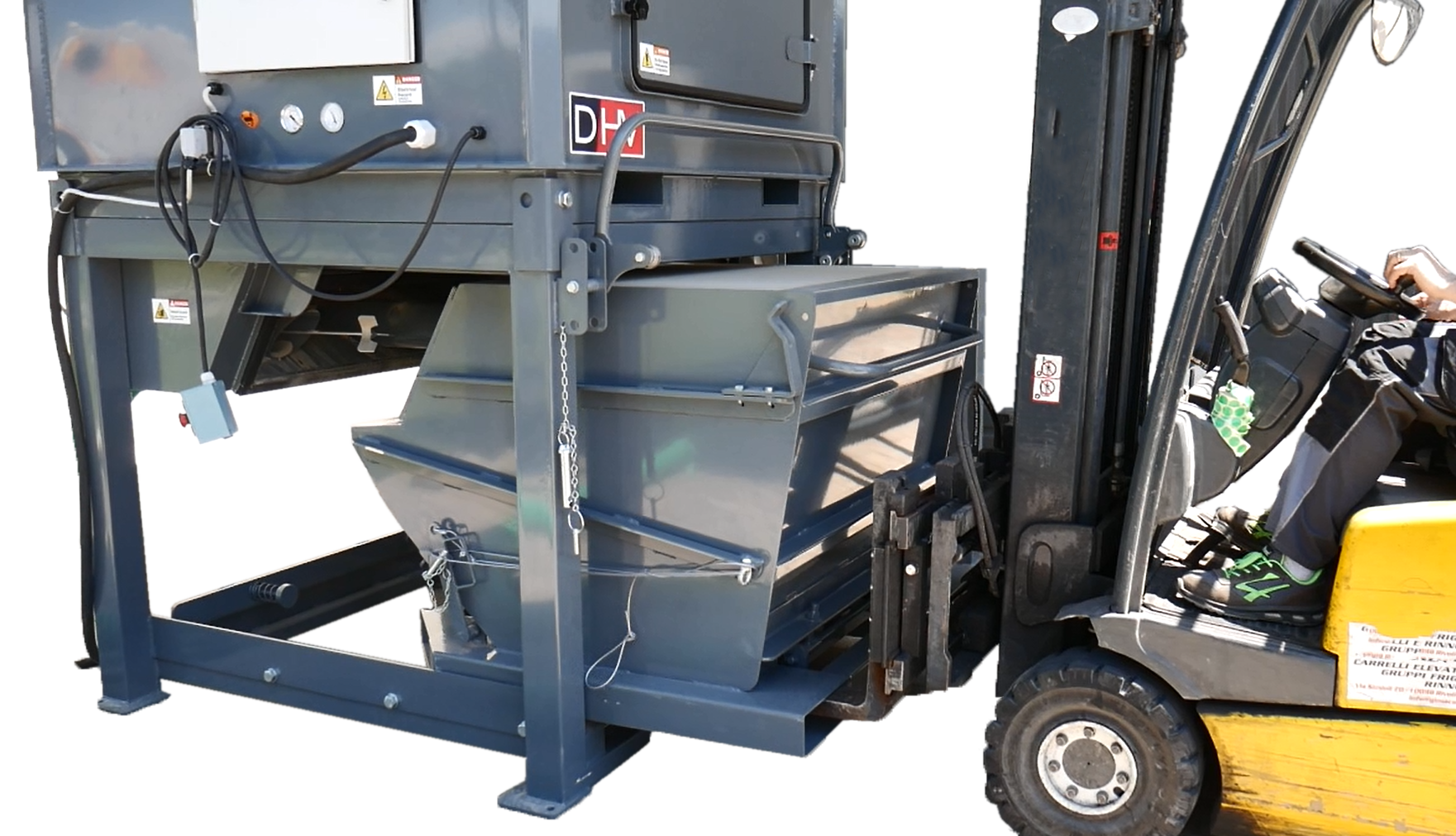 Aspirateur industriel centralisé haut vide avec pompe à lobe - Gamme RDHV - Certifié Atex_1