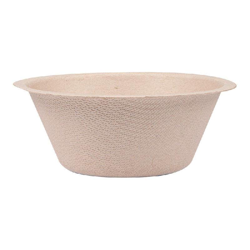 Bol en bagasse naturelle 250ml Ø11,4x4,4cm par 1500_1