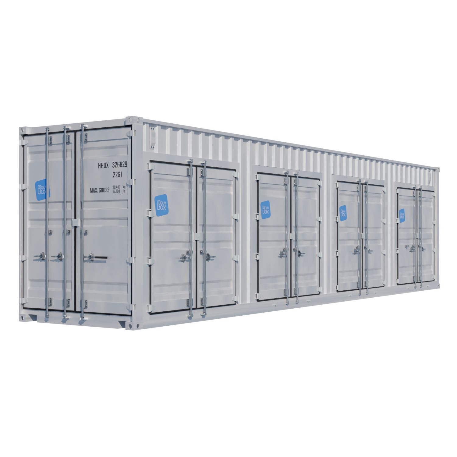 Container maritime 4-Box 40 pieds High Cube 1er voyage_1