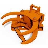 Grappin coupeur forestier Axer 650 S - diamètre de coupe max 600 mm - ouverture max 1000 mm - pour pelleteuse de plus de 12 t_1