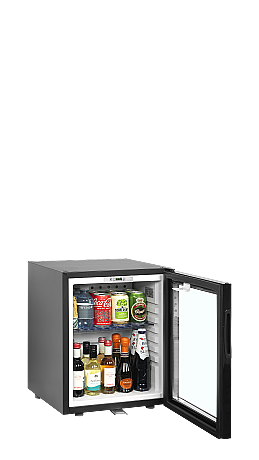 Réfrigérateur minibar à porte vitrée 24 L - Noir | Tefcold - TM35GC_1