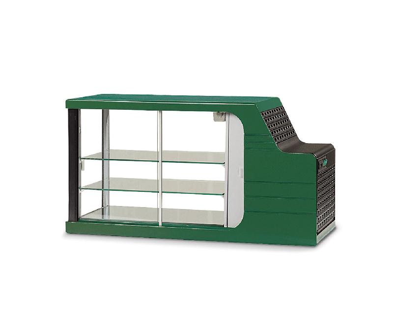 Vitrine réfrigérée de comptoir 120L SCAIOLA - Gris_1