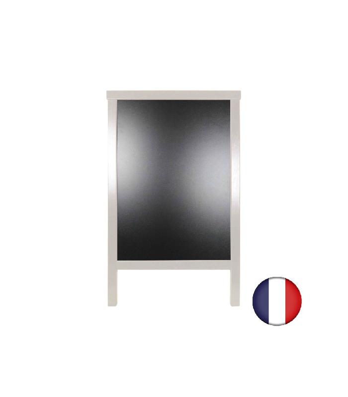 Chevalet stop trottoir bois - Dimensions 90 x 55 cm - Référence : LSTF49GRCE_1