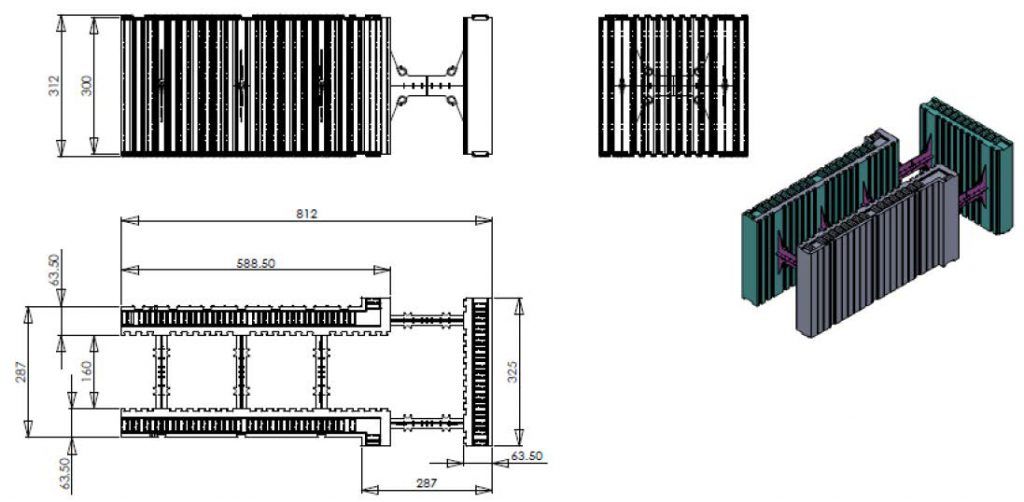 Coffrage isolant angle T-court - Reverbloc - épaisseur 28cm - R = 3.56_1