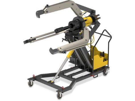 LGH3100B, 100 tonnes, 3 mâchoires, Extracteur Lock-Grip à griffes hydrauliques avec chariot et pompe électrique, 115 V_1