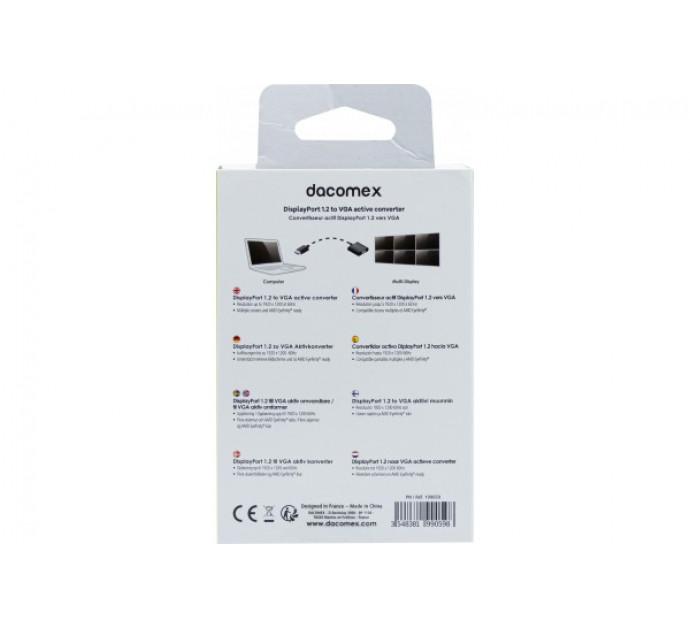 Dacomex convertisseur actif DisplayPort 1.2 vers VGA - Résolution jusqu'à 1920x1200 - Réf. 199059_1
