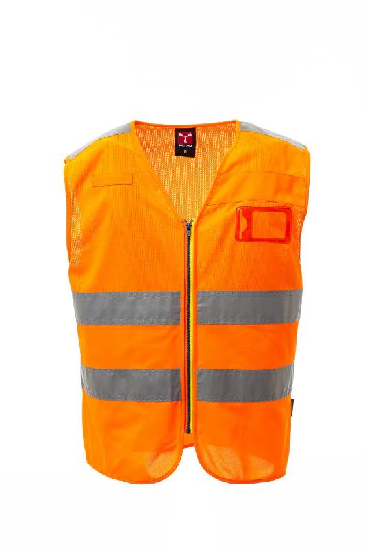 Gilet haute visibilité - Maille respirante, bandes rétroréfléchissantes - ACE MESH - S00244-P058 - Payper_1