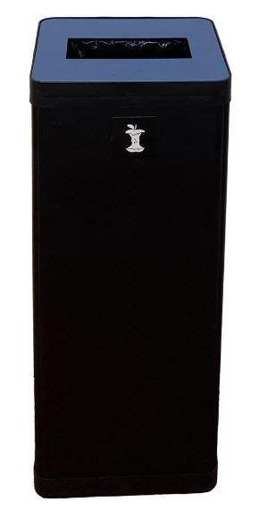 Poubelle de tri sélectif ECO - 50L - Acier et ABS - Vert, Bleu et Jaune_1