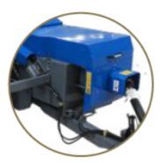 Presse à balle carré - Naras Machinery - largeur de travail de 142 à 191 cm - adaptée aux petits tracteurs_1