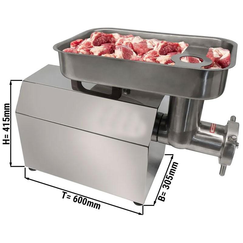 Hachoir à viande électrique professionnel 450 kg/h - 1100W | Ggm_1