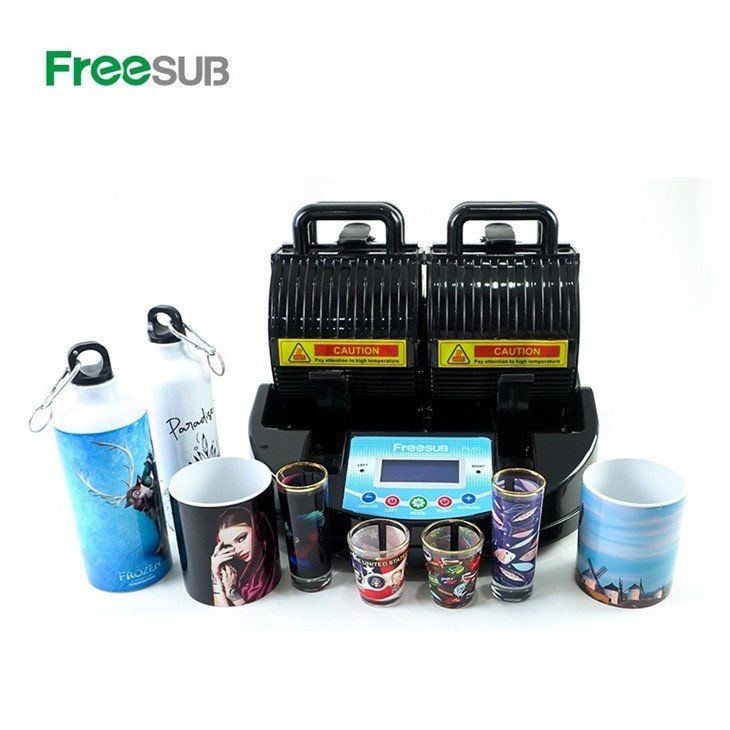 Machine de presse à chaud pour tasses - FreeSUB - P6200 - 6kg - semi-automatique - certifiée CE_1
