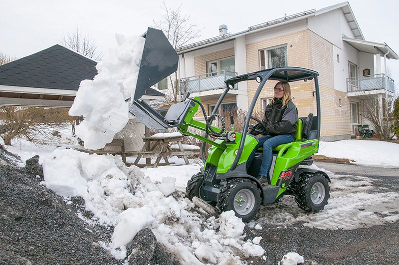 Godet à basculement Avant Tecno - Capacité : 150 à 350 L - Hauteur de basculement jusqu'à 3300 mm_1