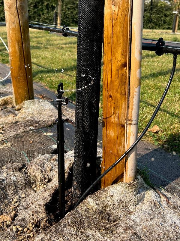 Système d'arrosage Vari Rotor 360° avec tige télescopique de 30 à 55 cm