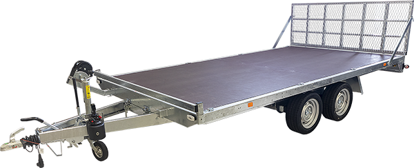 Remorque pour espace vert - 4,10 X 2,20 M, 3500 KG - ÉRDÉ PLBH 4122_1