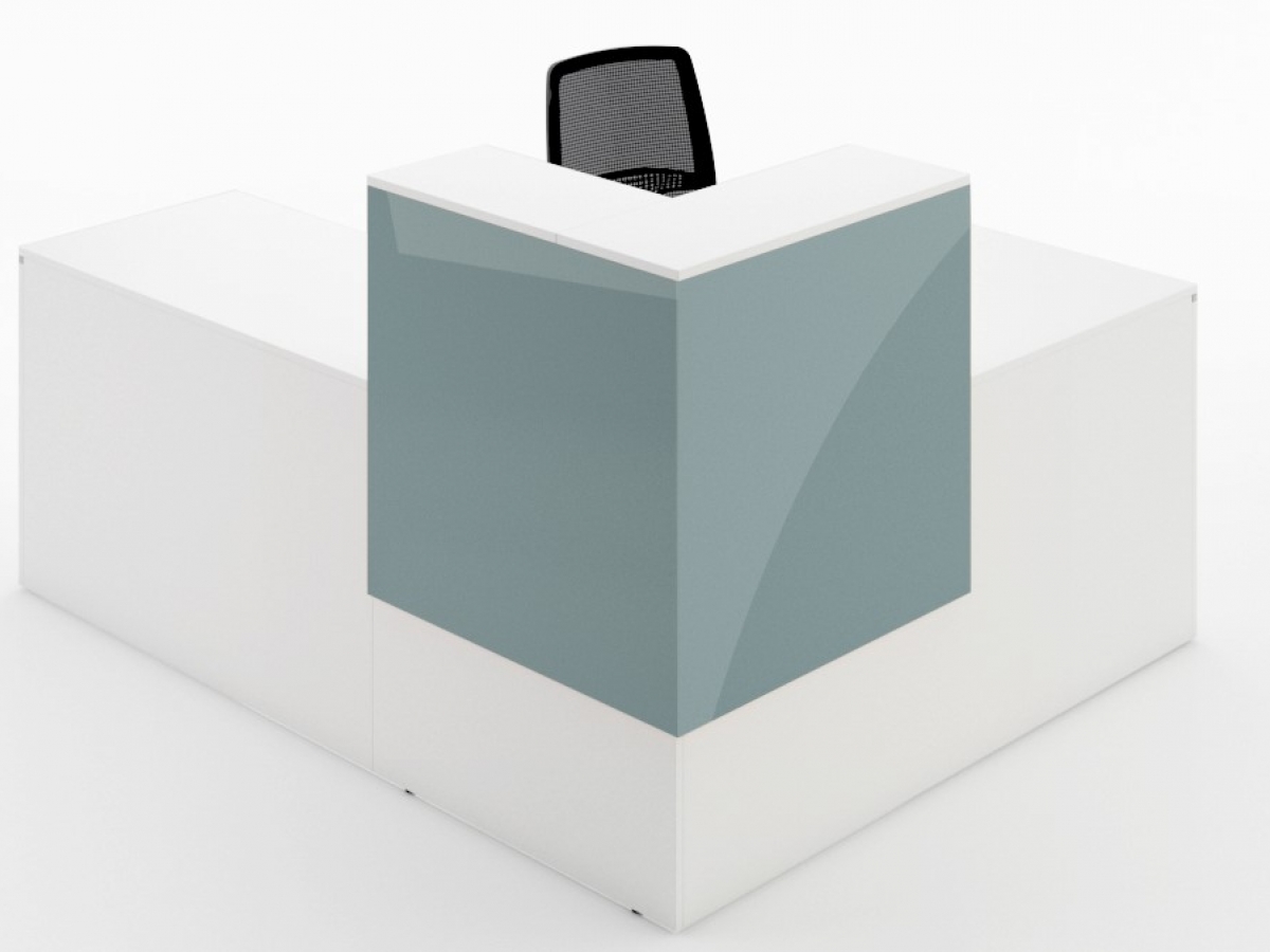 Banque d'accueil professionnel NEW PANO - design modulable avec accessoires personnalisables_1