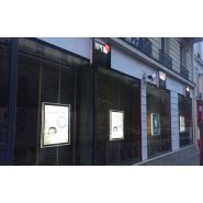 Porte-affiche LED Banque - Displaylight - ultrafin, recto/verso, aimanté - 12V_1