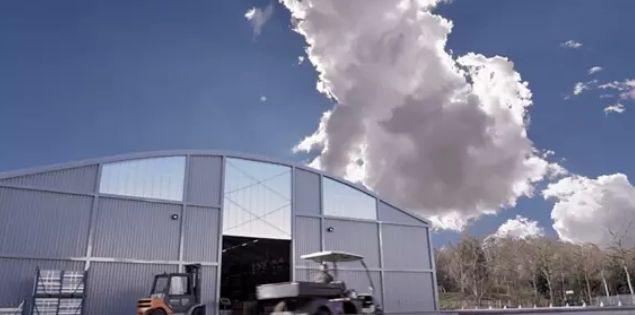 Bâtiment industriel démontable adapté aux besoins de professionnel dans le secteur de l'industrie_1