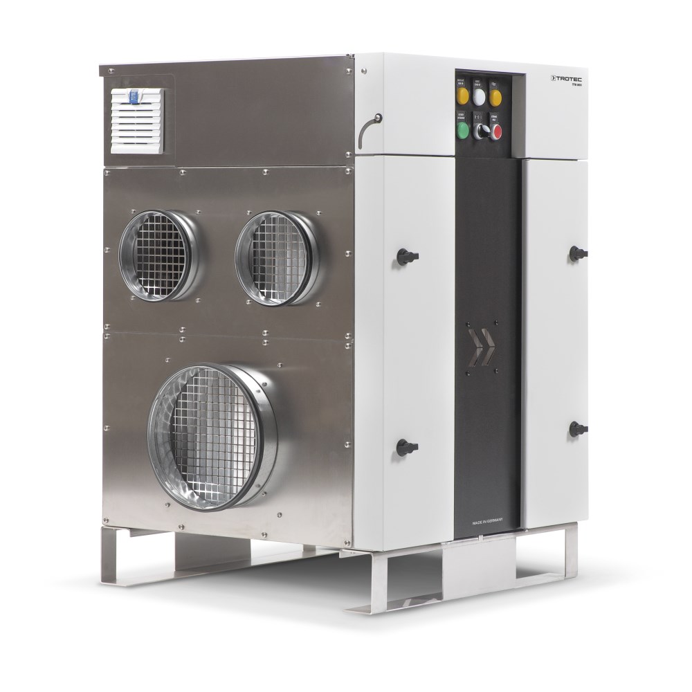 Déshumidificateur à adsorption TTR 800 - 86,4 kg/24 h - 950 m³/h - Trotec_1