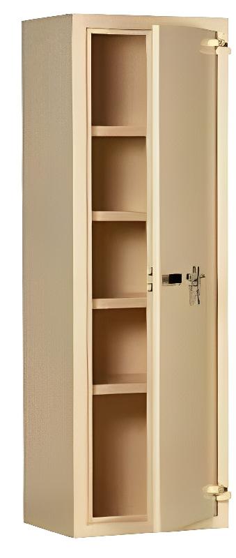 Armoire de sécurité en acier - porte double paroi - serrure à gorges - beige - fabrication française_1