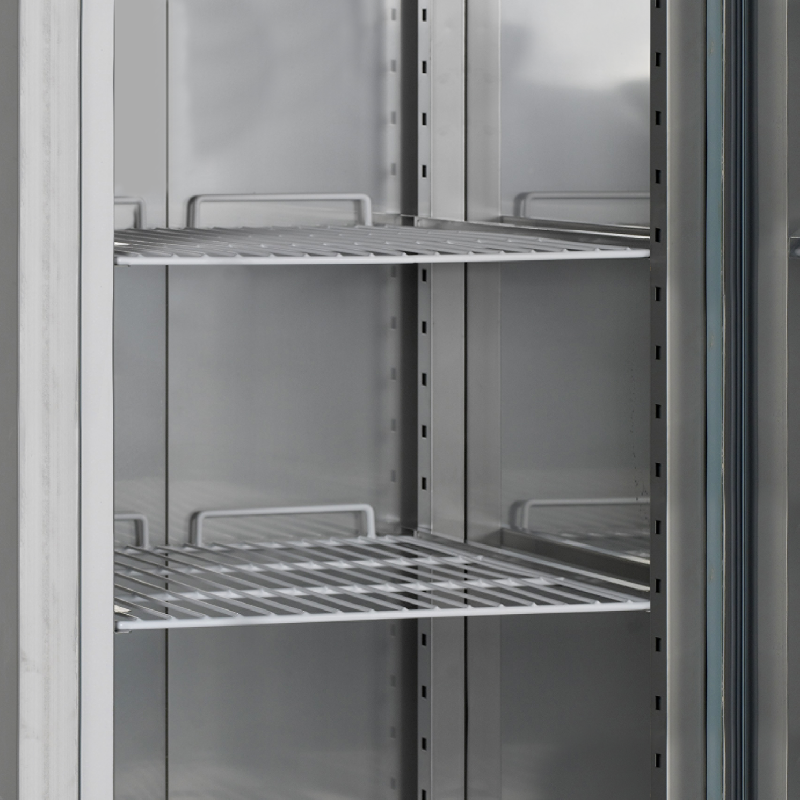 Congélateur 2 portes en acier inoxydable pour cuisines professionnelles | tefcold - RF1420C_1