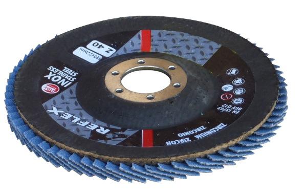 Disque de ponçage à lamelles Ø 115 mm - grain 80 - abrasifs de ponçage_1