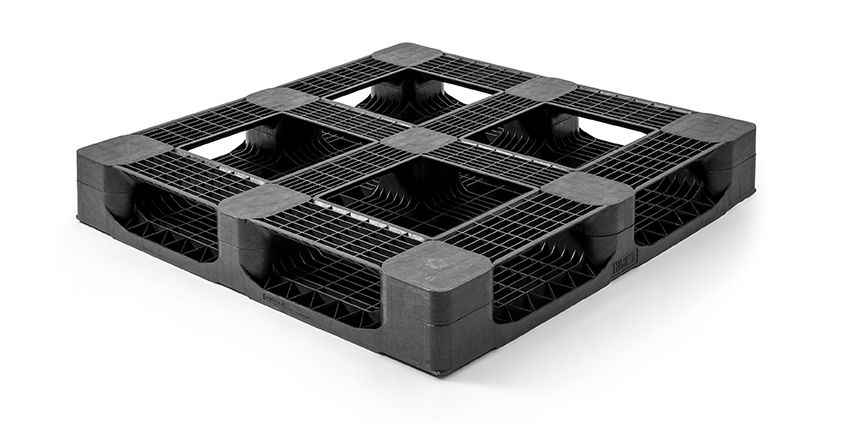 Palette plastique lourde 1200x1200 mm_1