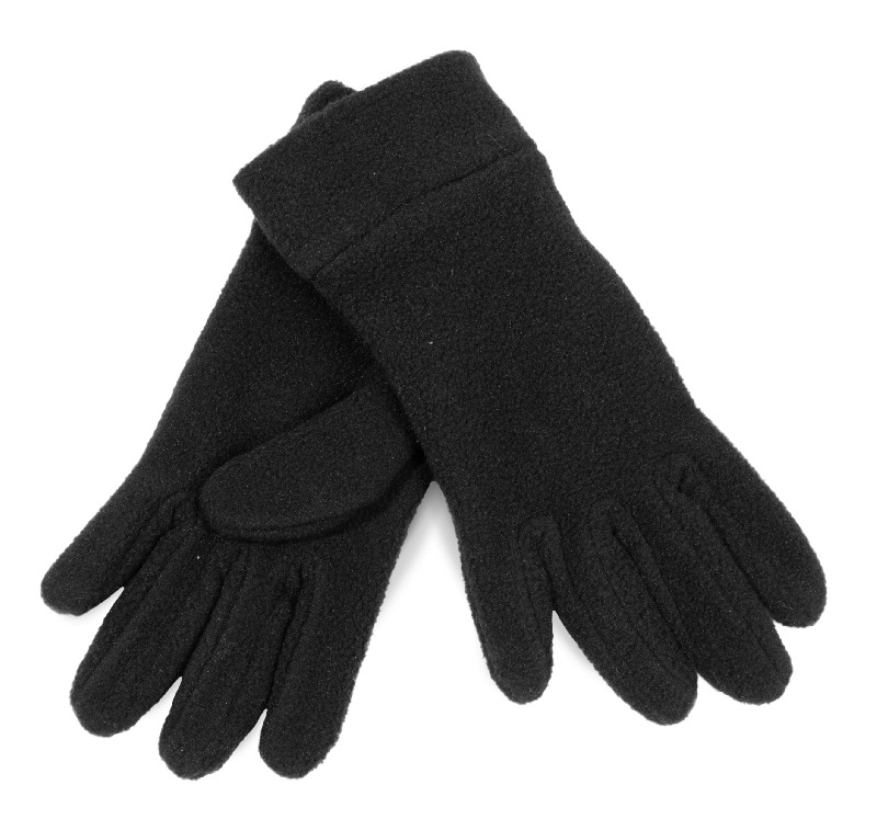 Gants polaires pour enfant - Réf: KP882 - polyester résistant, doux et souple - tailles 6/9 et 9/12 ans - couleurs Black et Navy_1
