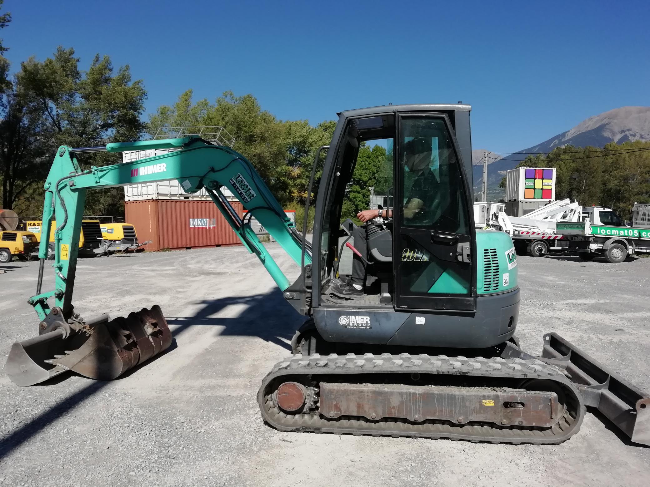 Mini-pelle IMER IHI 40VX3 de 4650 kg