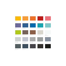 Chaise pliante TOURAINE - assise en tôle d'acier emboutie et perforée_1