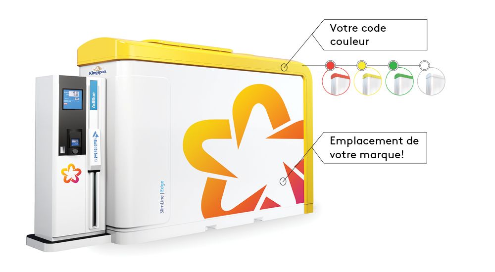 Cuve AdBlue SlimLine Edge - Kingspan - Pompe MID externe - Capacité 4500L - Construction triple paroi et composants ISO_1