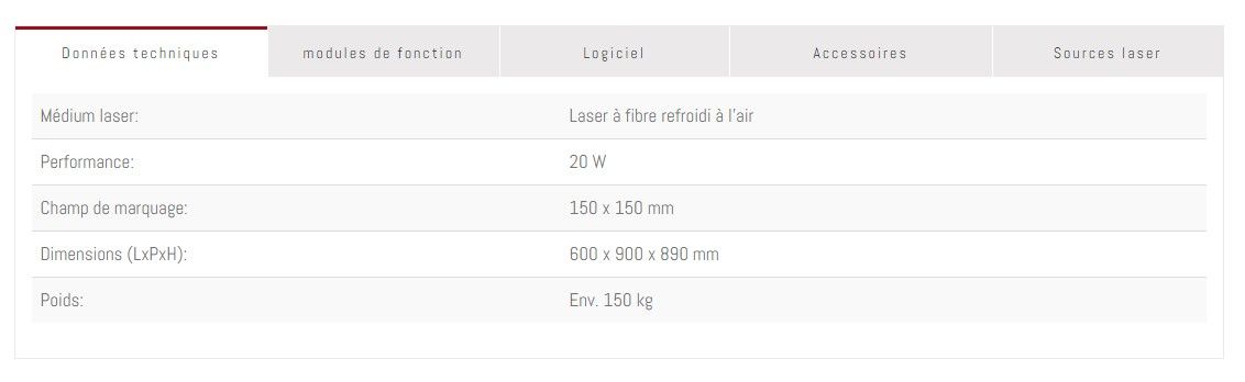 LG100 - Marquages laser industriels - Penteq - Dimensions 600 x 900 x 890 mm - Boîtier robuste en acier_1