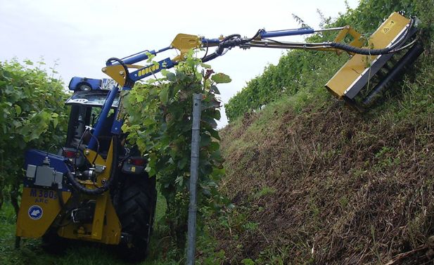 Broyeur forestier M380 avec tête de coupe 80 cm
