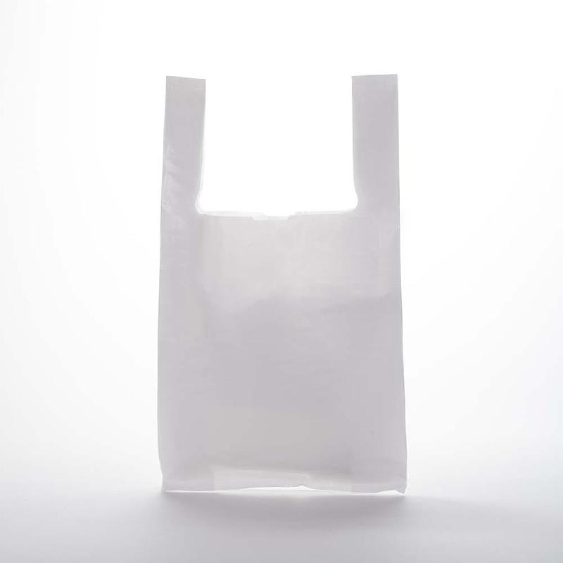 Sac bretelles réutilisables blanc PEBD 50µ 26x12x45cm - par 500_1