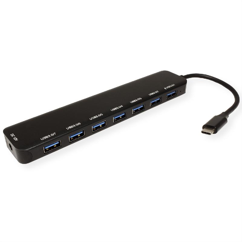 VALUE Hub USB 3.2 Gen 1, 7 ports, prise type C_1