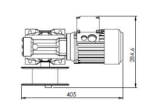 Treuil de traction électrique EWL à vis sans fin - Rema Holland B.V - alimentation 400V - protection IP55_1