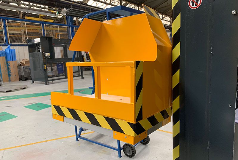 Mât élévation rotation 125°