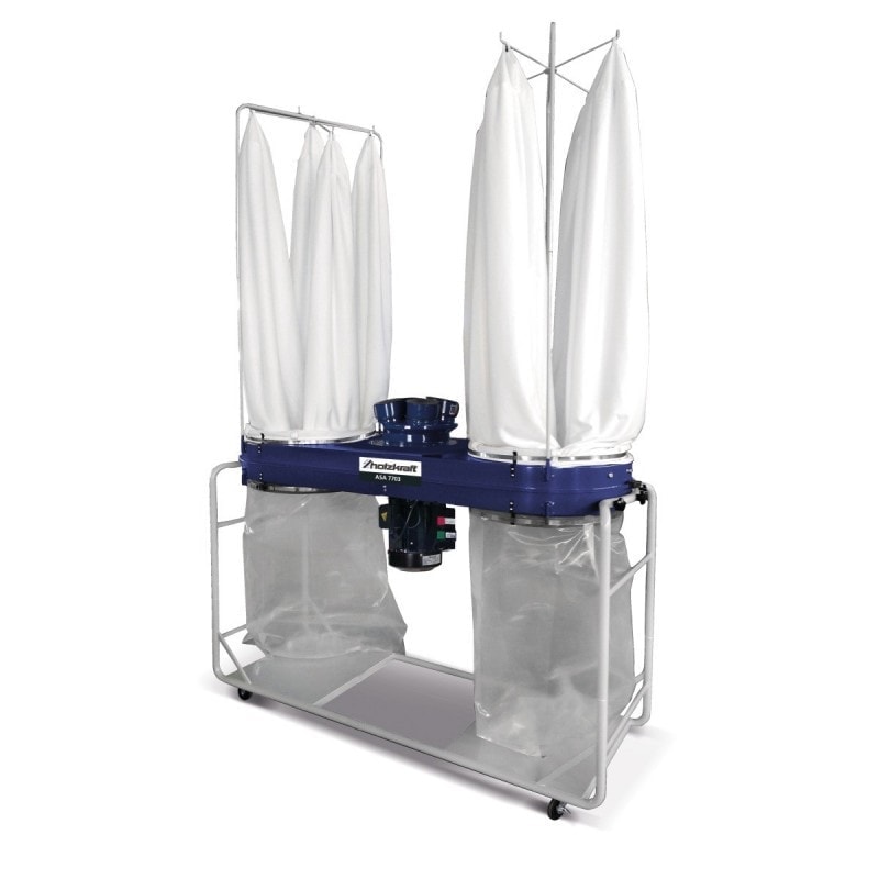 Aspirateur à copeaux Holzkraft ASA 7703 - Mobile, unité d'aspiration rotative 180° - Réf 5128773_1