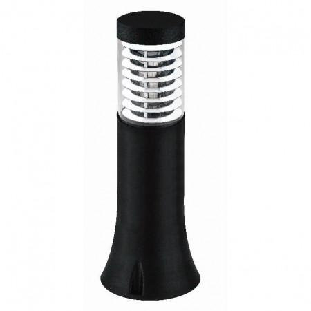 Borne Mirco IP65 E27 23W Noir - Hauteur 650 mm - IK07 - Polypropylène homopolymère avec diffuseur transparent ou opale_1