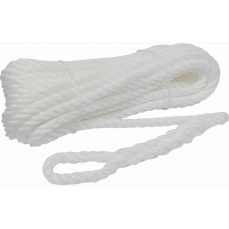 Cordage polypropylene diam.18mm 1 boucle epissuree lg15m référence 10234_1