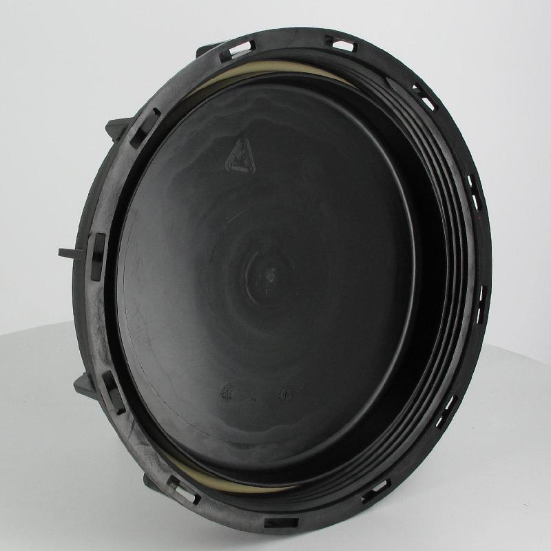 Couvercle Schütz Ø220 plein noir_1