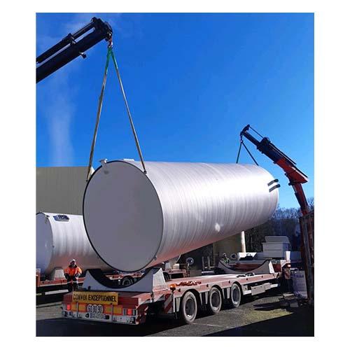 Cuve 50000 litres engrais liquide - Double paroi - Haute résistance - Équipée d'accessoires_1