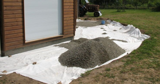 Feutre géotextile - 90g/m² - 1x25m - Stabilisation des allées et terrasses, préparation des sols, protection des végétaux, filtration des eaux_1