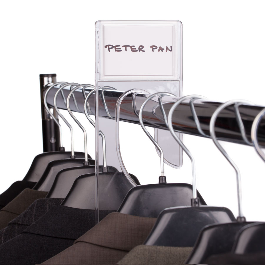 Grand diviseur de taille à insertion - transparent, pratique et élégant pour prêt-à-porter et stocks de costumes_0