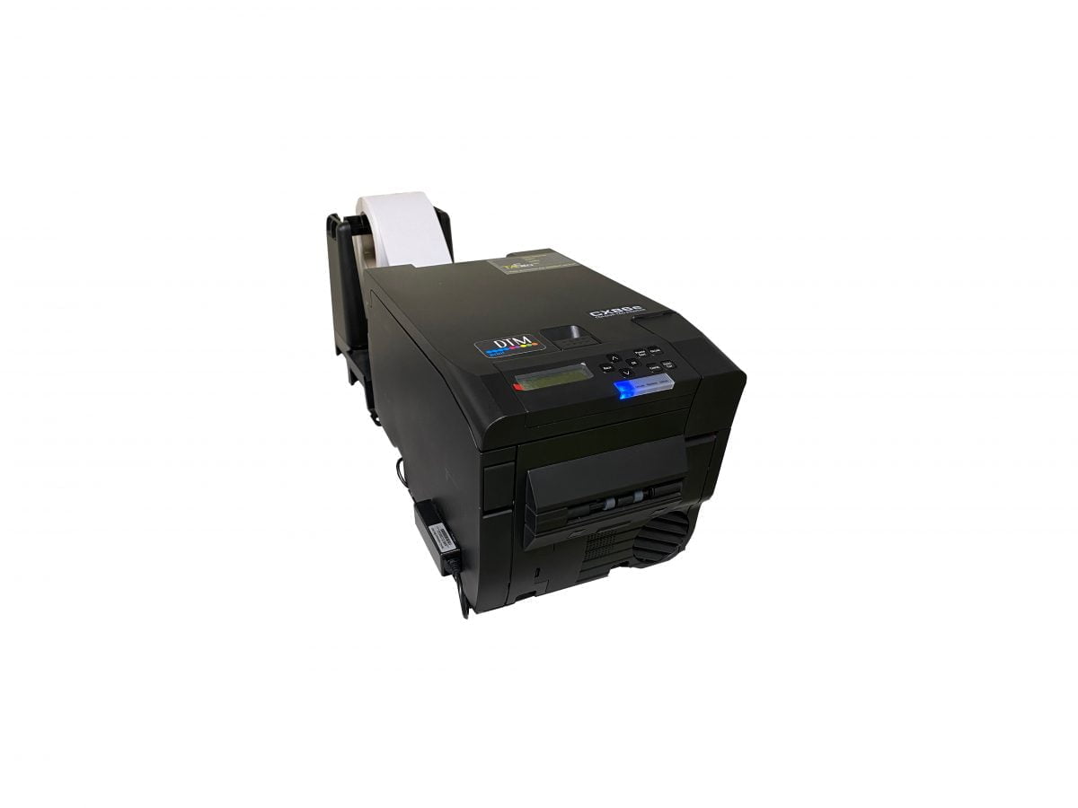 Imprimante d'étiquettes couleur compacte à toner - DTM CX86e - Technologie LED et cartouche tricolore_1